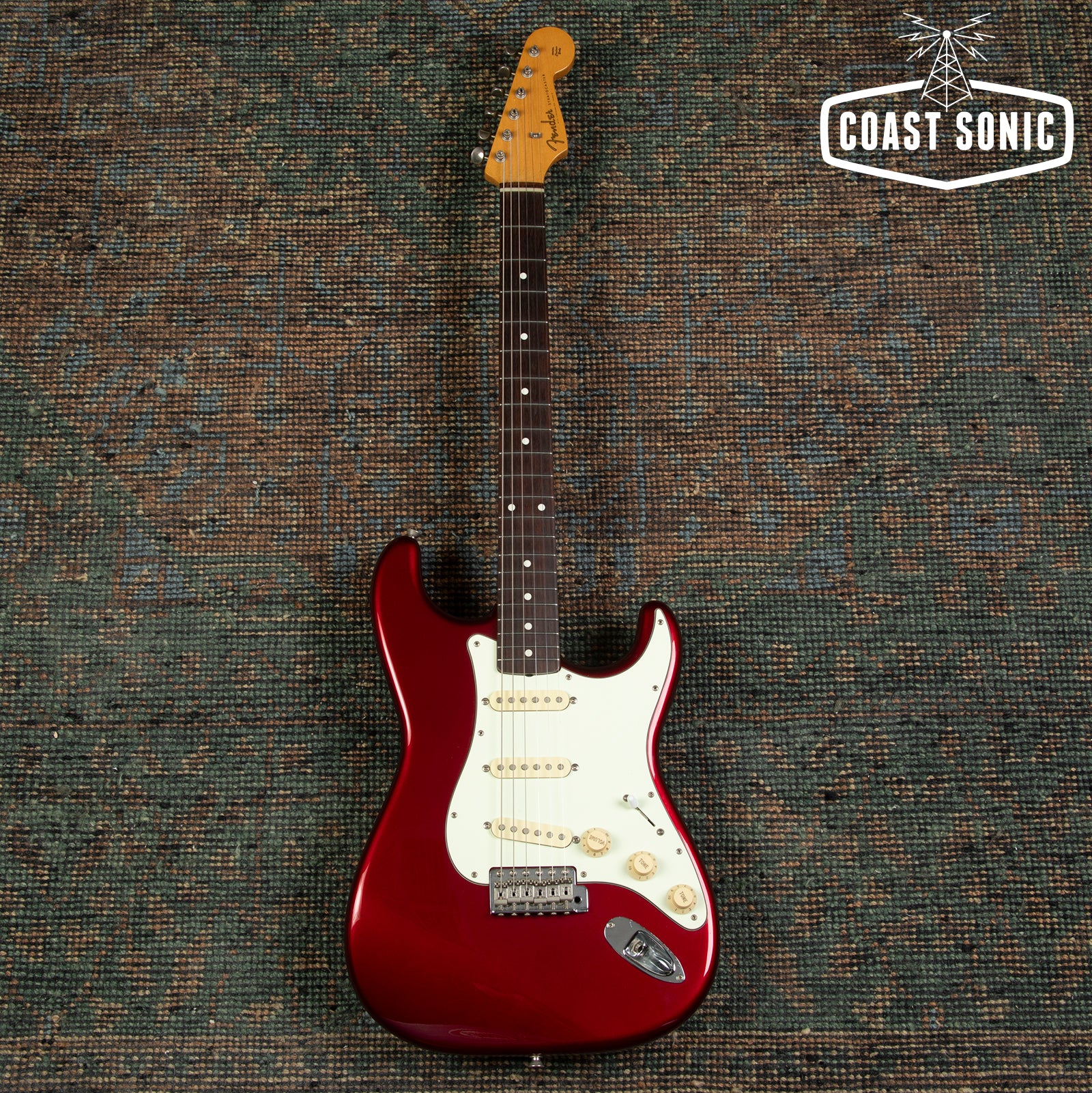 2014 Fender '62 Reissue Stratocaster ST62 Made in Japan - Candy Apple