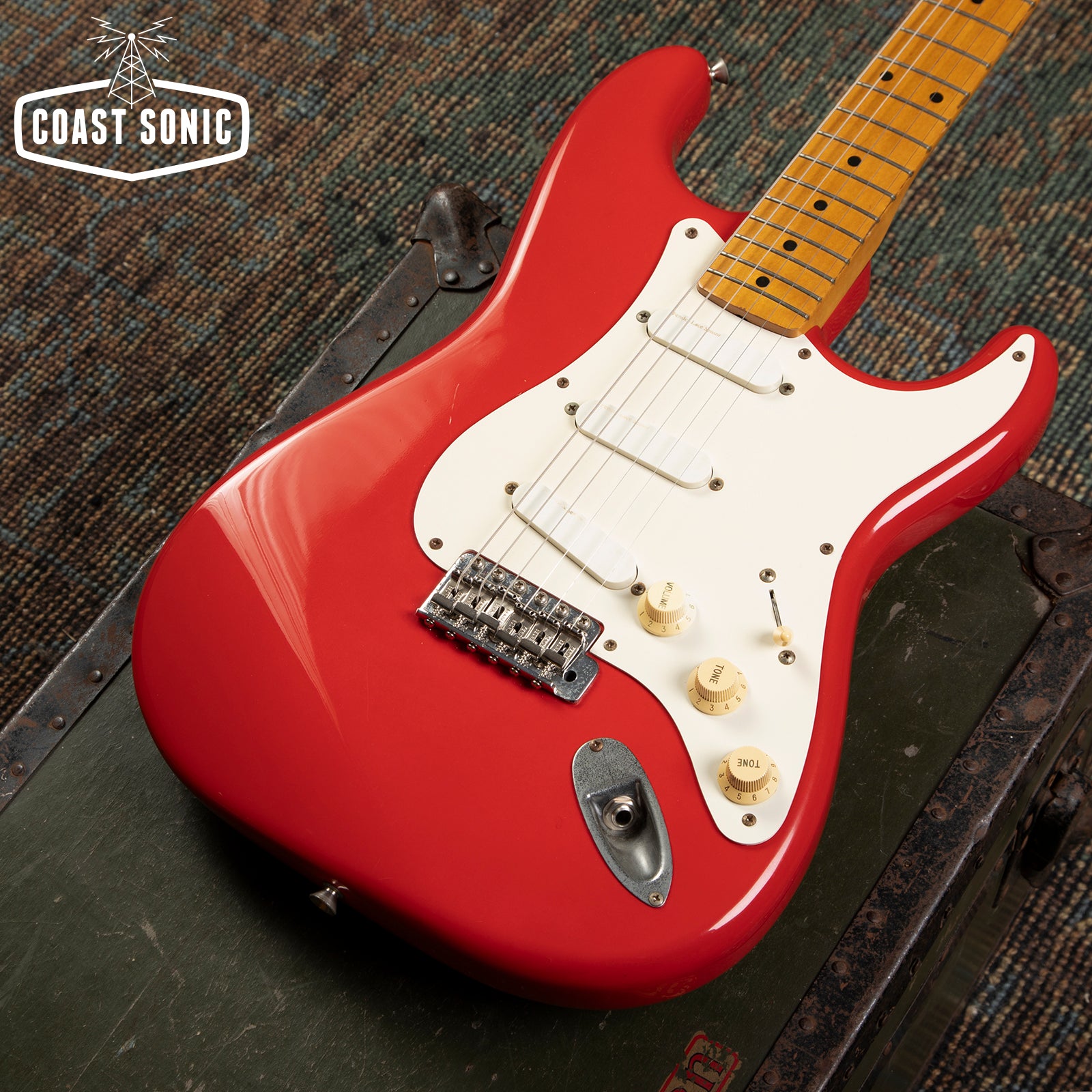 1988 Fender '54 Reissue Stratocaster ST54-77LS Made in Japan w/ USA La