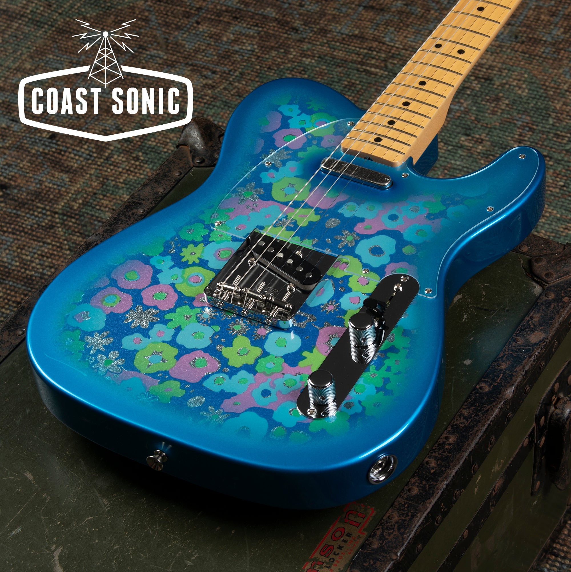 2025 Fender Limited Edition 60s Reissue Blue Flower Telecaster