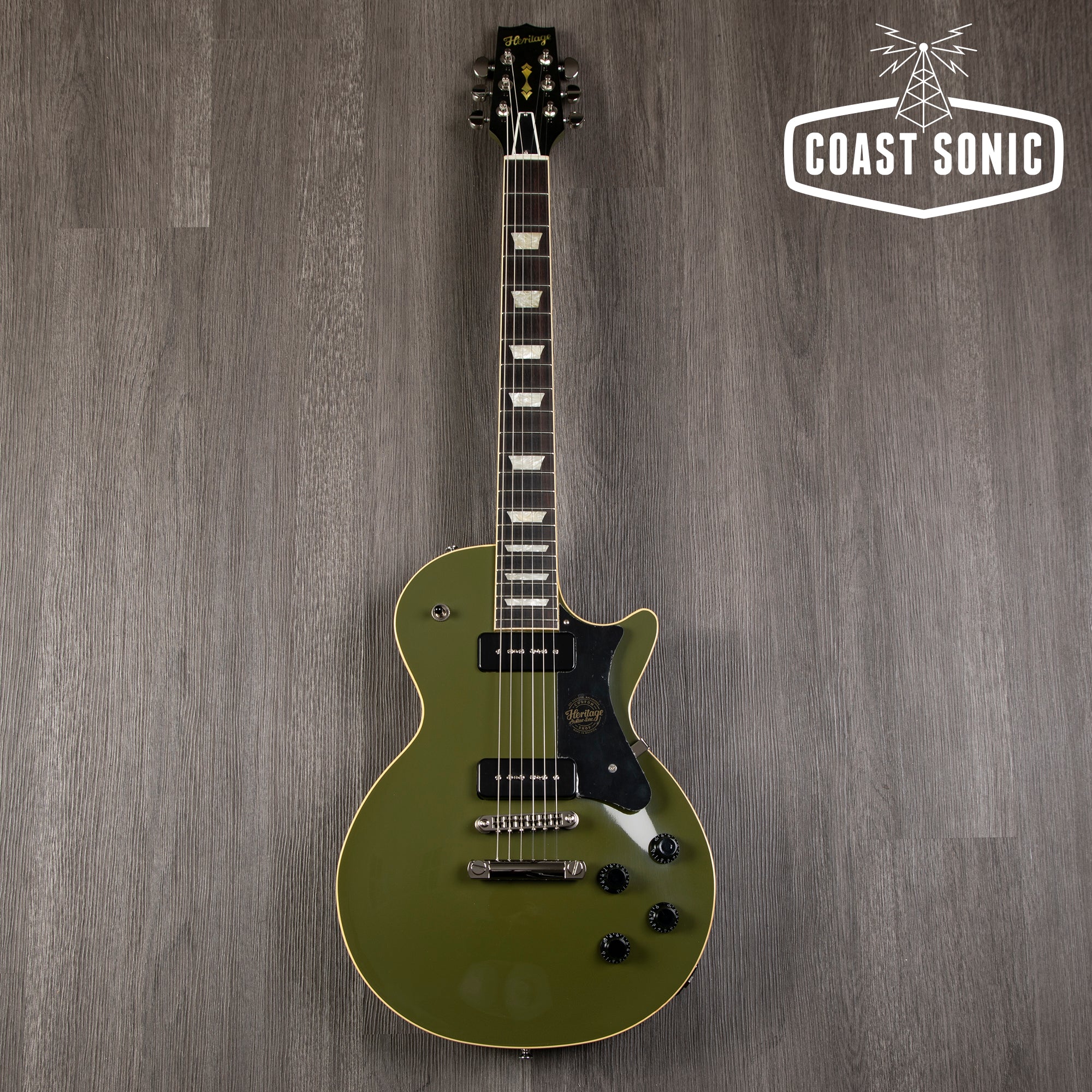 Heritage Guitars Custom Shop H-150 P90 Limited Edition Olive Drab