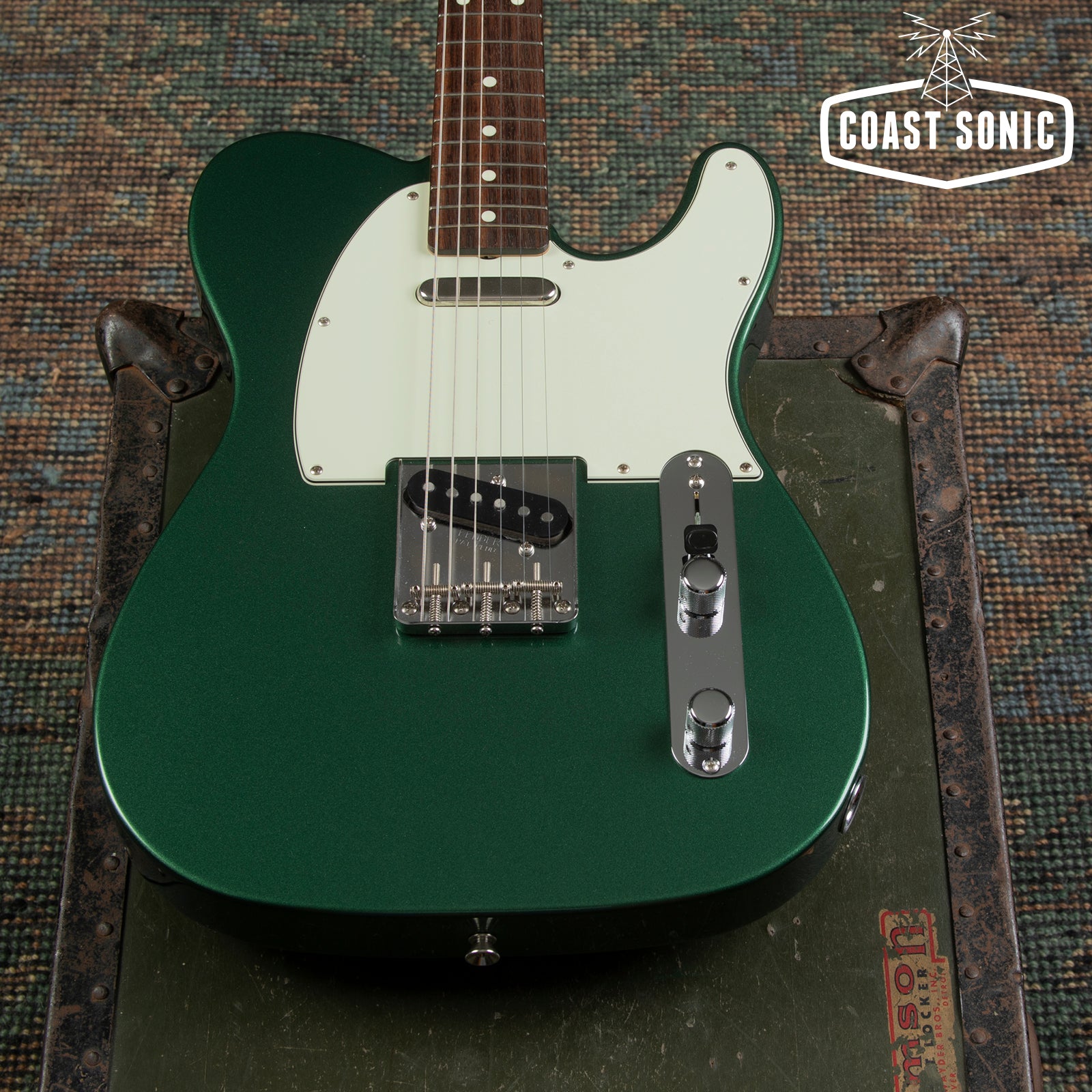 2023 Fender Traditional 60s Telecaster Made in Japan Metallic Sherwood