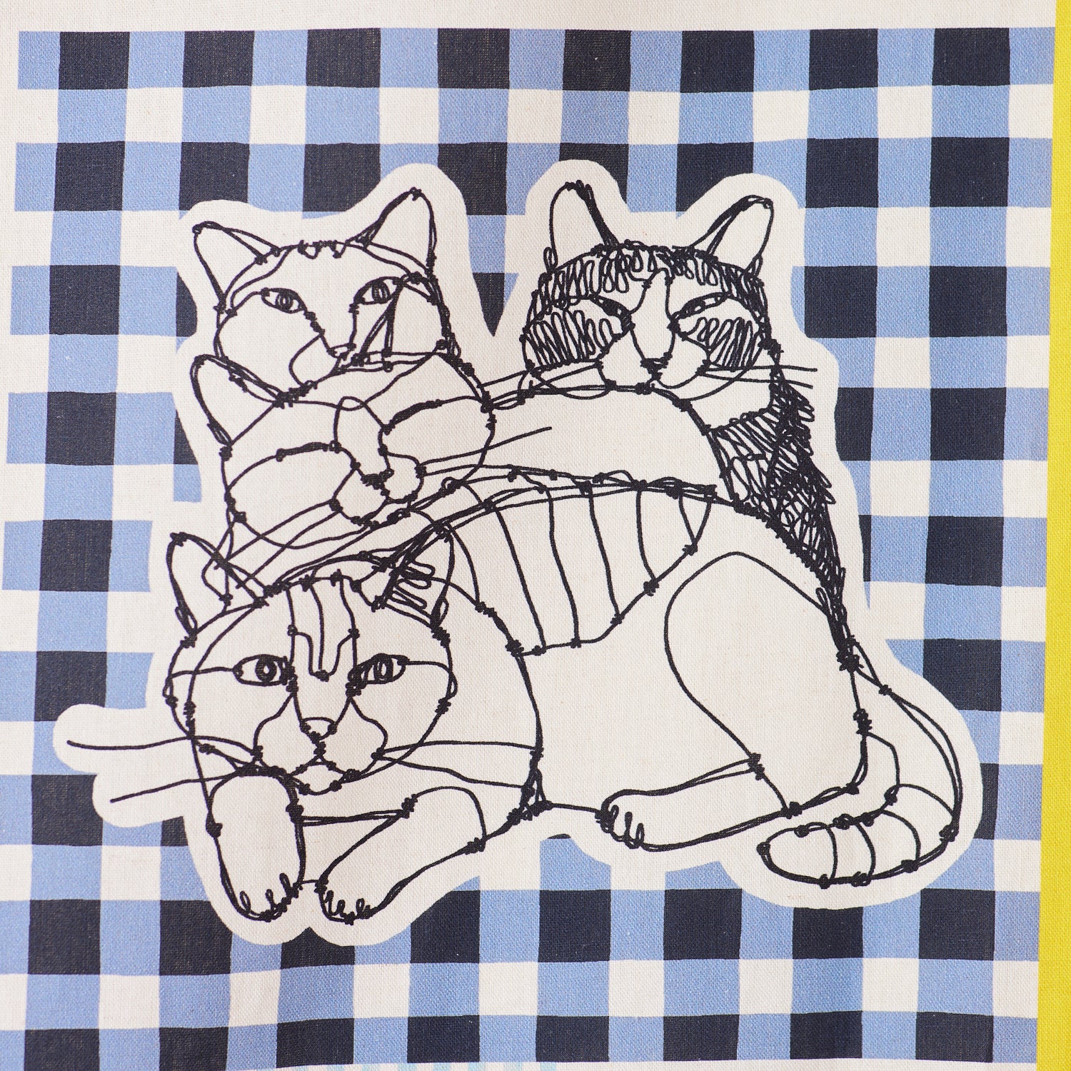 ＋HAyU fabric ～HAyU CAT～パネル生地 綿麻キャンバス – cocca