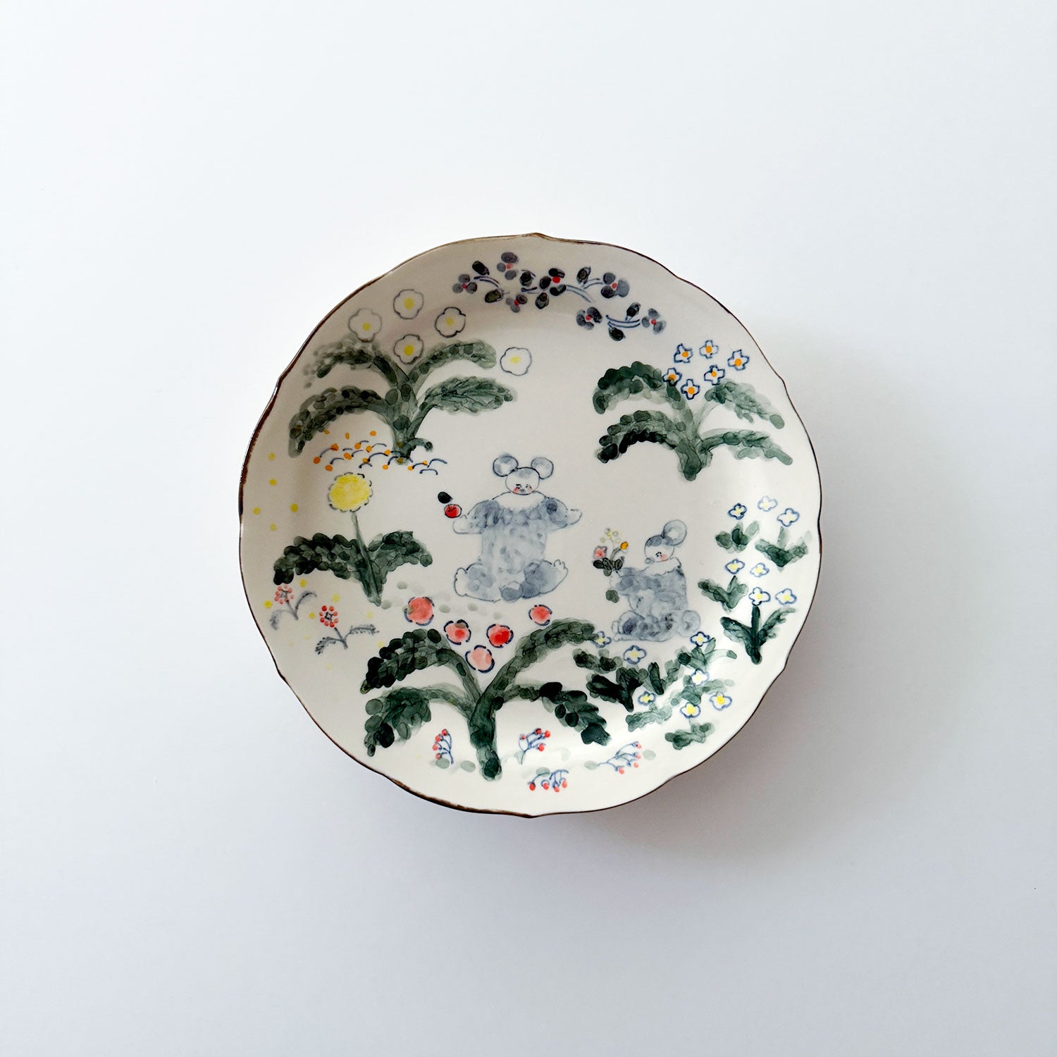 mizacosha/ミシャコシャプラス 16cmフリルプレート 磁器 – cocca