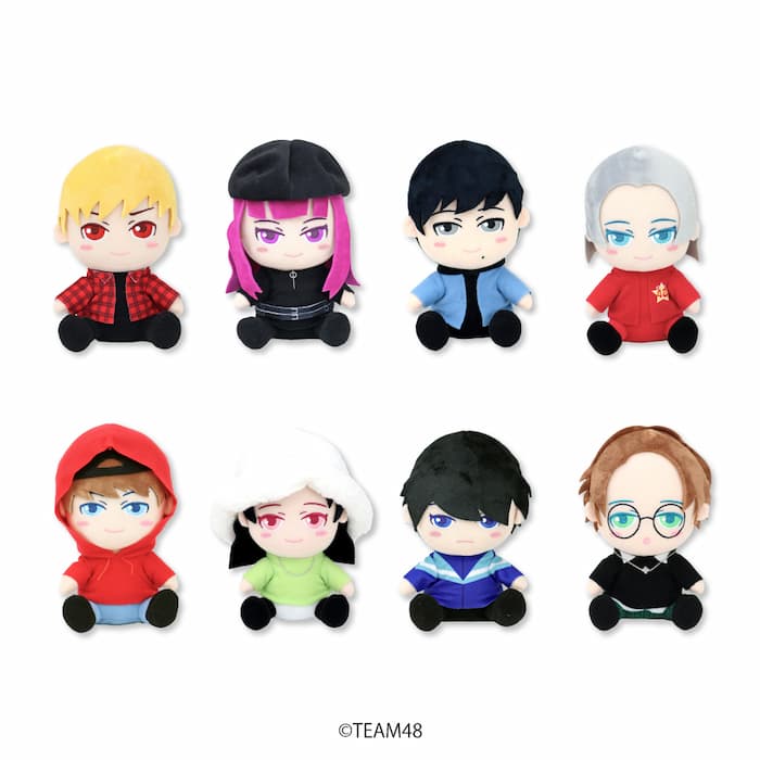 48-フォーエイト】メンバーカラーの限定グッズが「プライズ＆カプセル