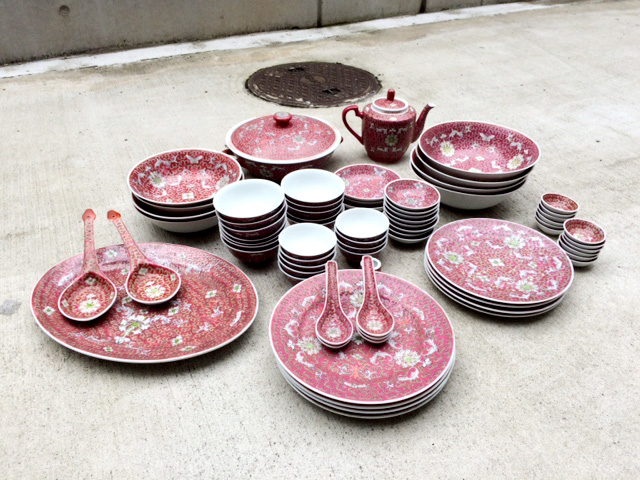 中国食器景徳鎮セットを東京都大田区にて買取しました。 | リサイクル