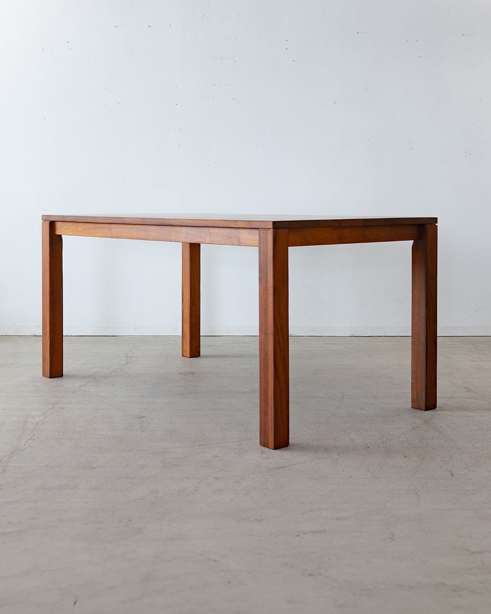 アップサイクル家具】ダイニングテーブル ウォールナット無垢材/オイル