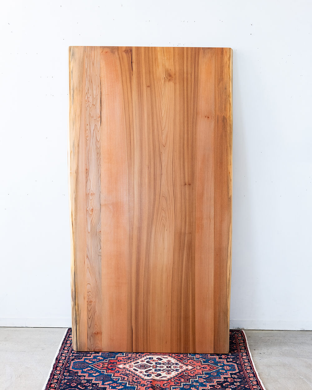 送料込み価格/現品SALE】青森県産 桂の木 幅剥ぎ天板2 オイル仕上げ