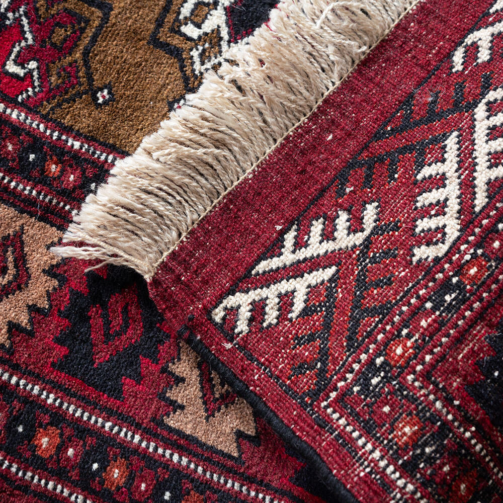 トライバルラグ 150×105cm 【BR/KH】 | cocochi ｜ 家具と服と暮らしの