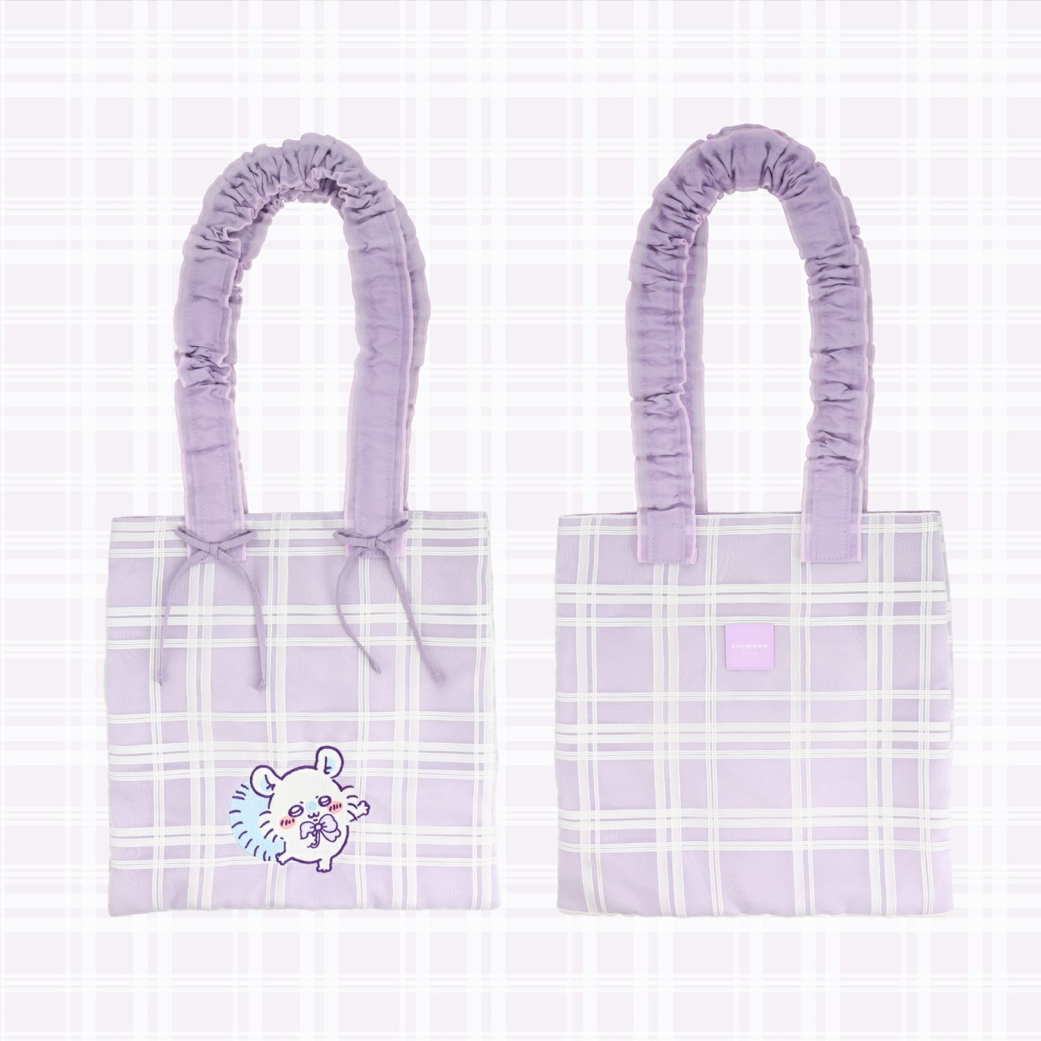 ちいかわ チェックシリーズ トートバッグ | 粧美堂オンラインストア | 公式