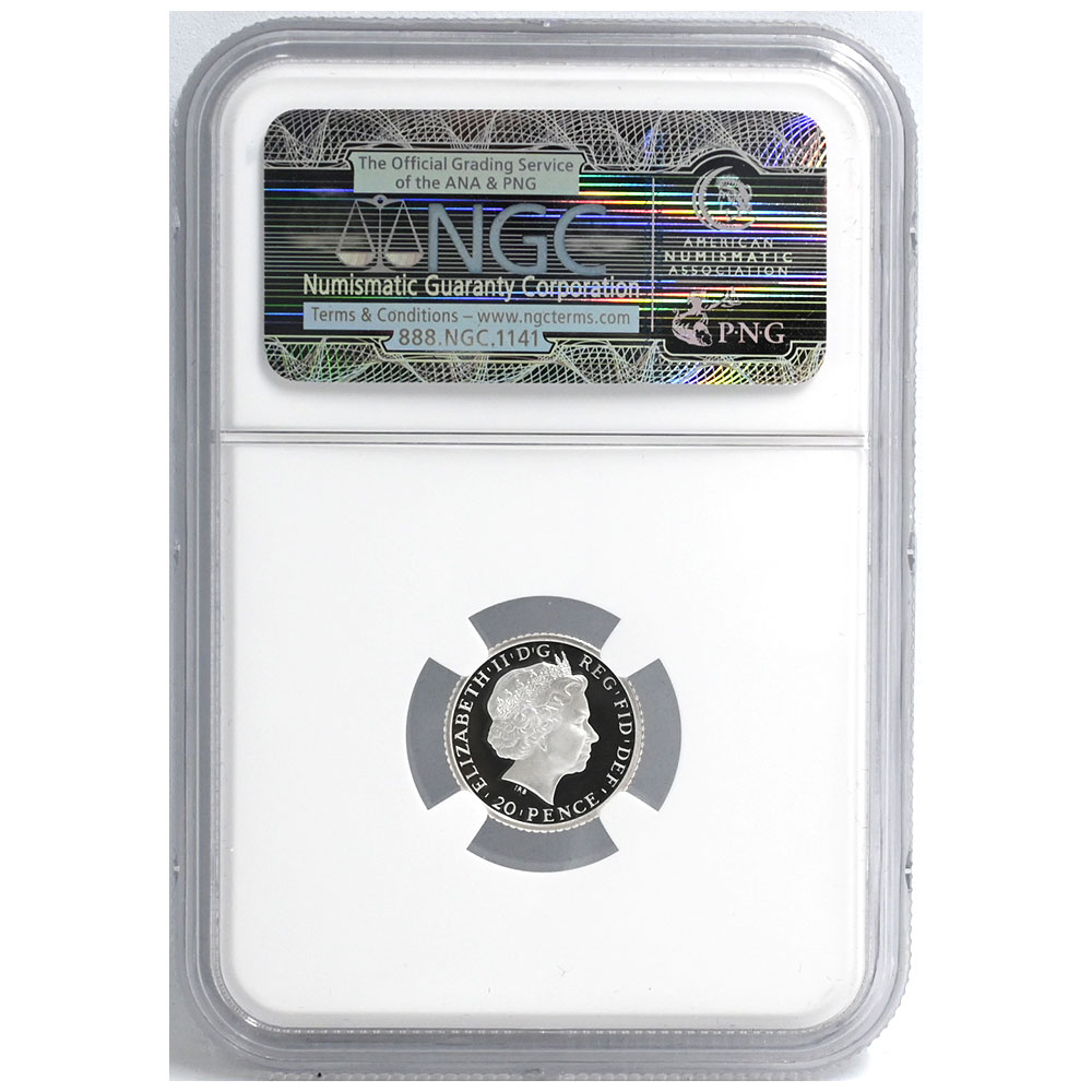 イギリス 2014 エリザベス2世 2ポンド 1ポンド 50ペンス 20ペンス 10