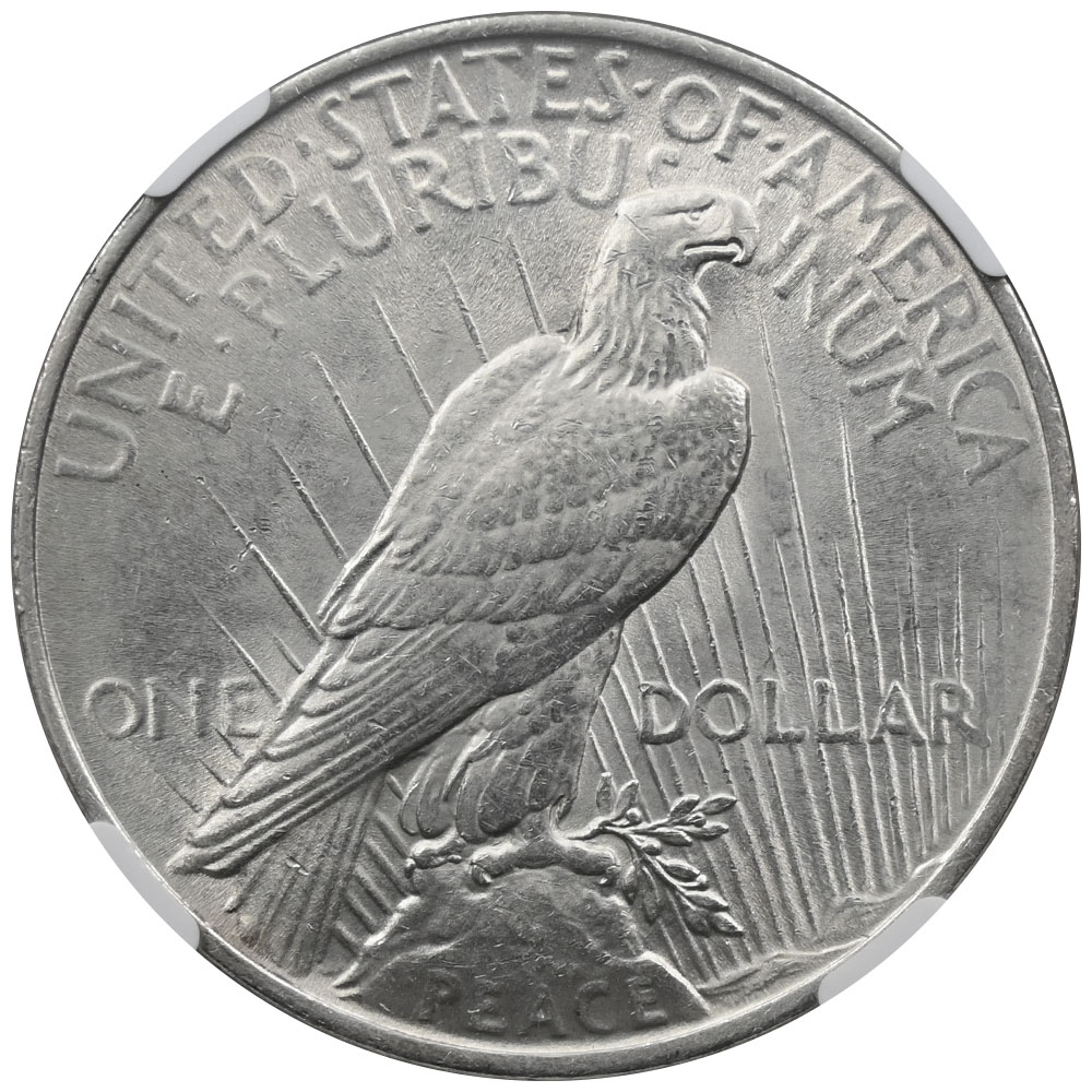 アメリカ 1922 1ドル 銀貨 NGC MS62 シルバーイーグル 自由の女神