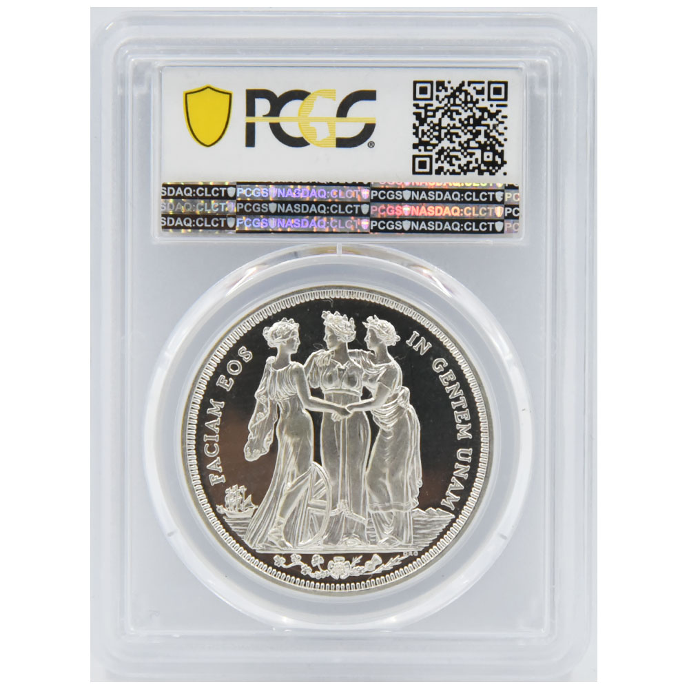 イギリス ”1879” ヴィクトリア クラウン 銀貨 PCGS PR68DCAM X#81 INA