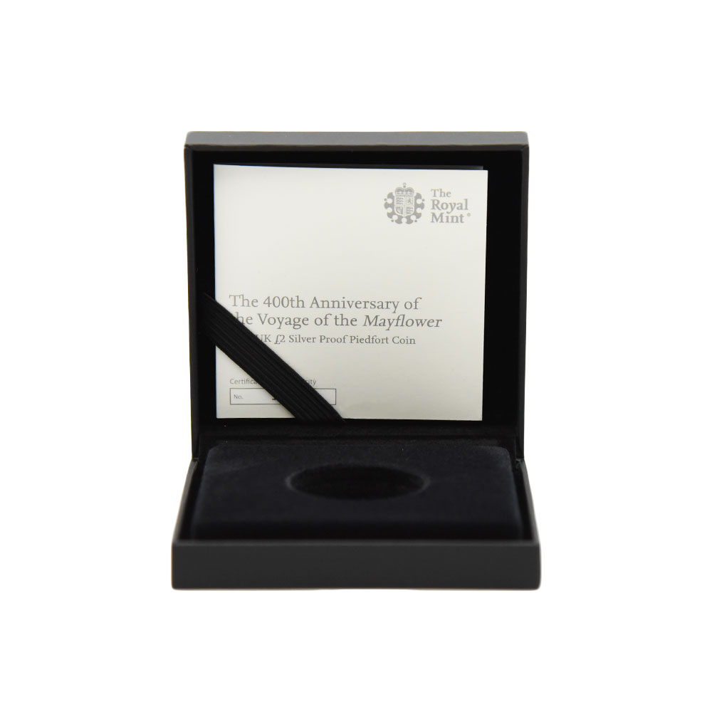 イギリス 2020 エリザベス2世 2ポンド ピエフォー 銀貨 NGC PF70UC