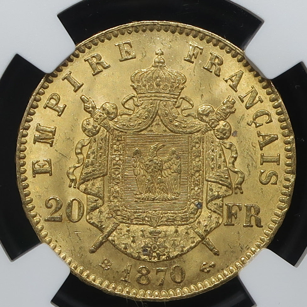 金貨】フランス 2000年 麦穂1サンチーム金貨 NGC MS68DPL 金貨