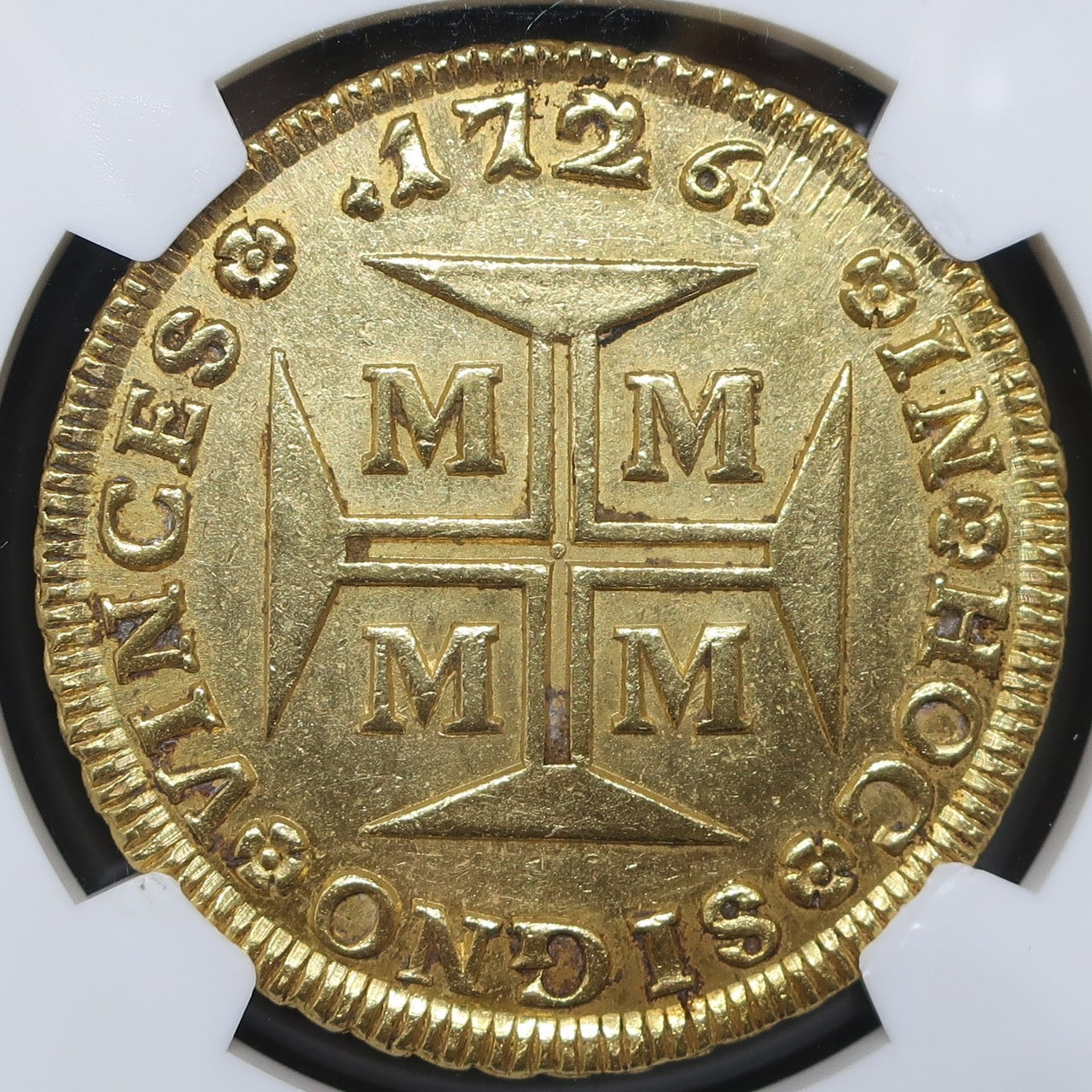 1726M ブラジル 20000レイス 超大型金貨 MS62 NGC – CoinBlessing