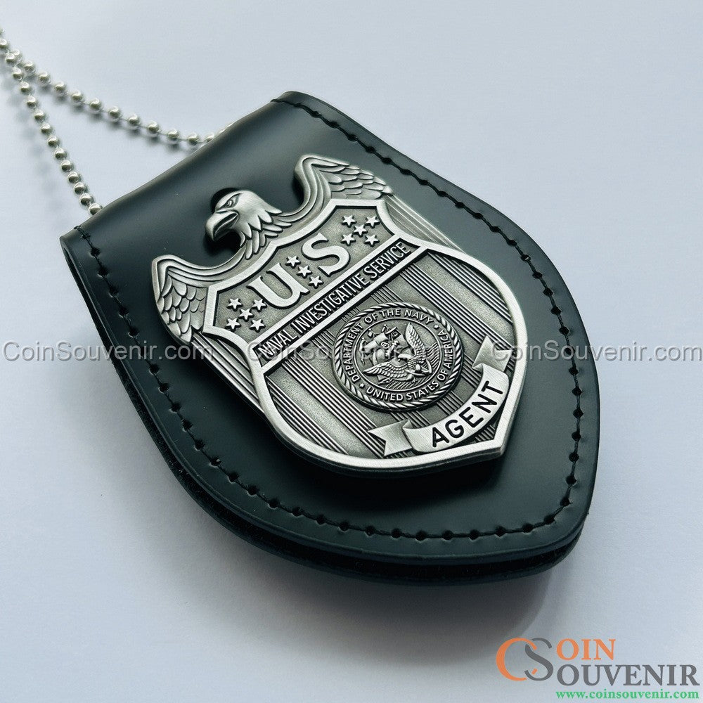 US NIS 1980s Naval Investigative Service Agent Badge Museum Piece