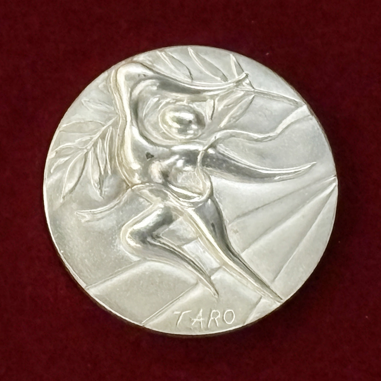 日本】ミュンヘンオリンピック記念 銀製メダル プルーフ 1972［B