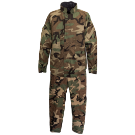 U.S. G.I. 2 Piece Charcoal Lined Chemical Protective Camouflage
