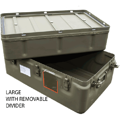 U.S. G.I. Aluminum Medical Transport Chest, Unused | Colemans