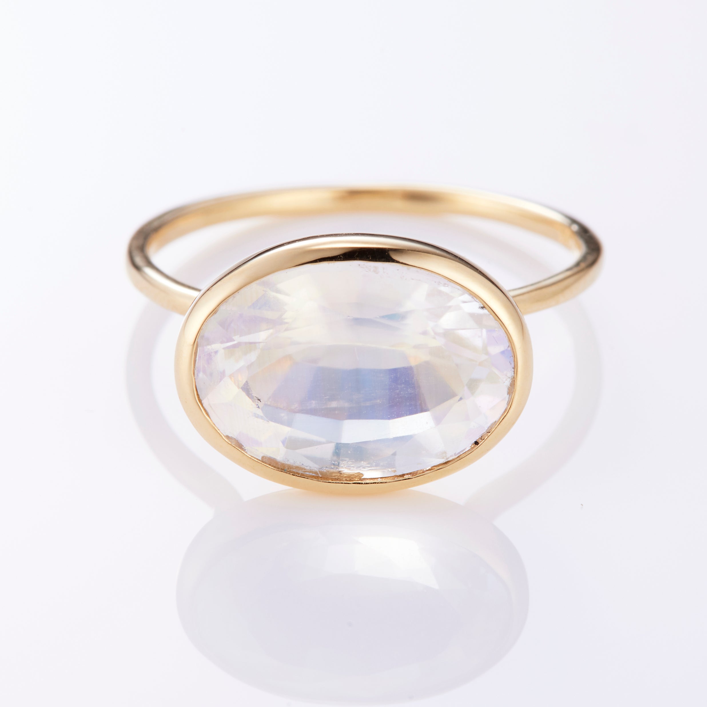 K18YG アンデシン ラブラドライト リング – COLETTE GIFT