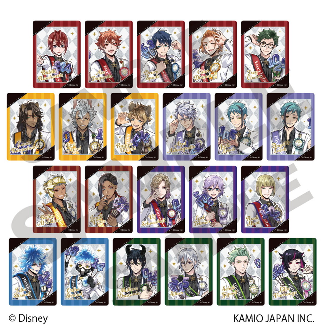 ツイステ ディズニーアーティスト監修 ”おめかしバースデー” グッズ 発売!