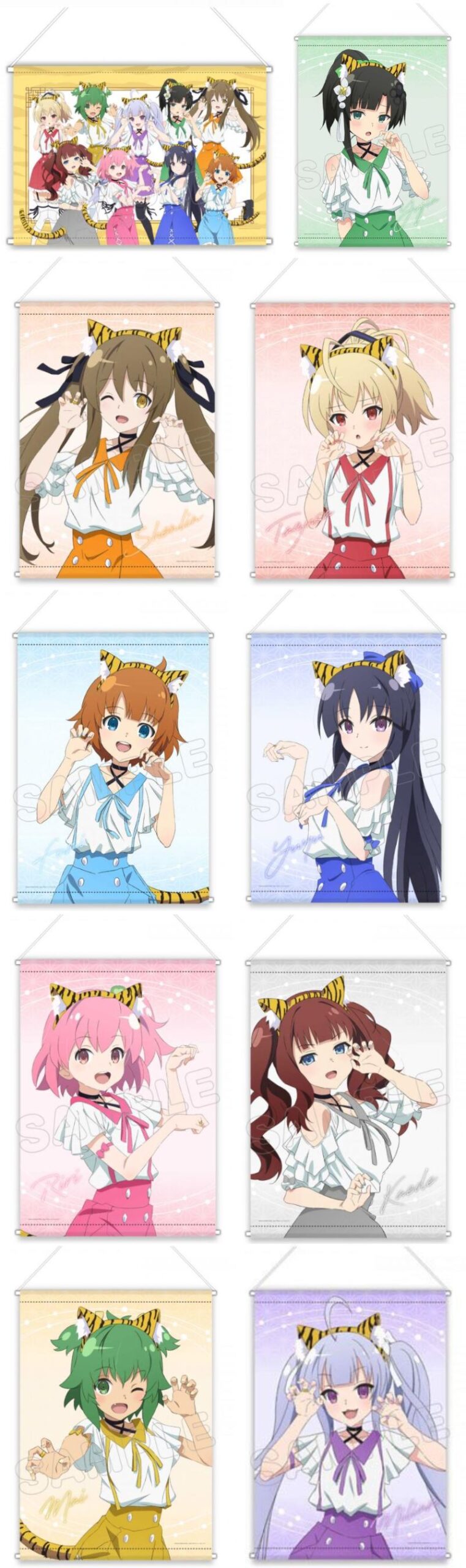 アサルトリリィ BOUQUET ”寅”がテーマの描き下ろしグッズ 2月発売!