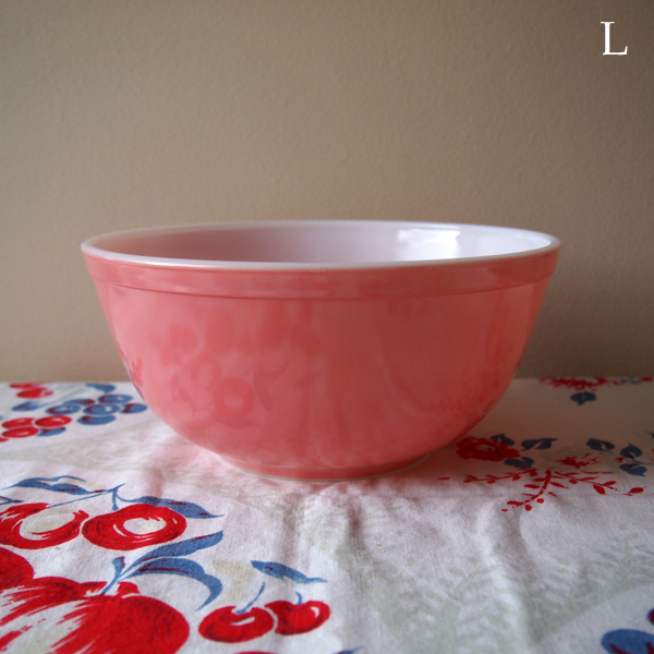 パイレックス ミキシングボウル コンプリートセット 【ピンク