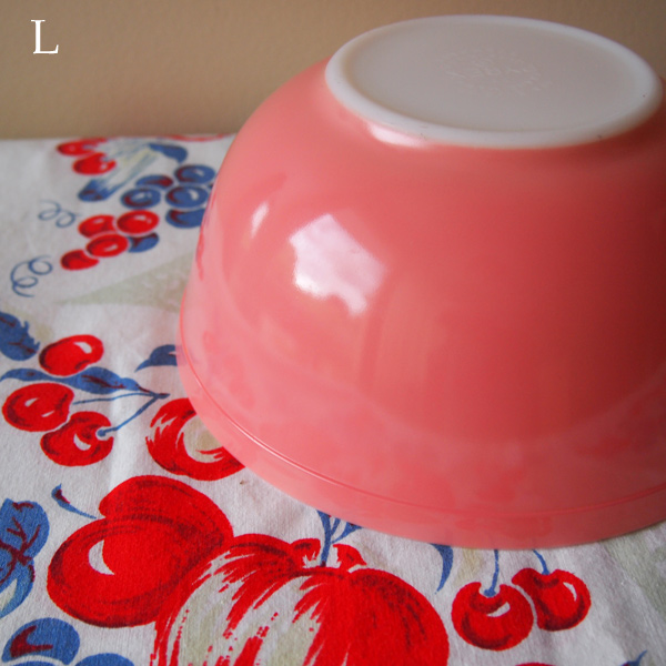 パイレックス ミキシングボウル コンプリートセット 【ピンク