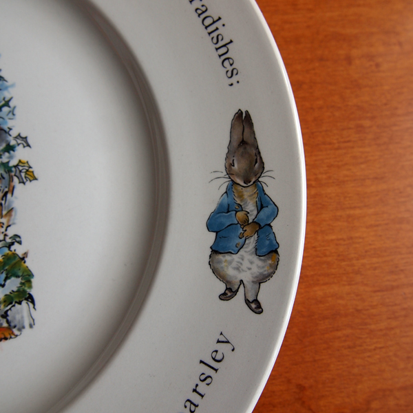 ウェッジウッド ピーターラビット プレート