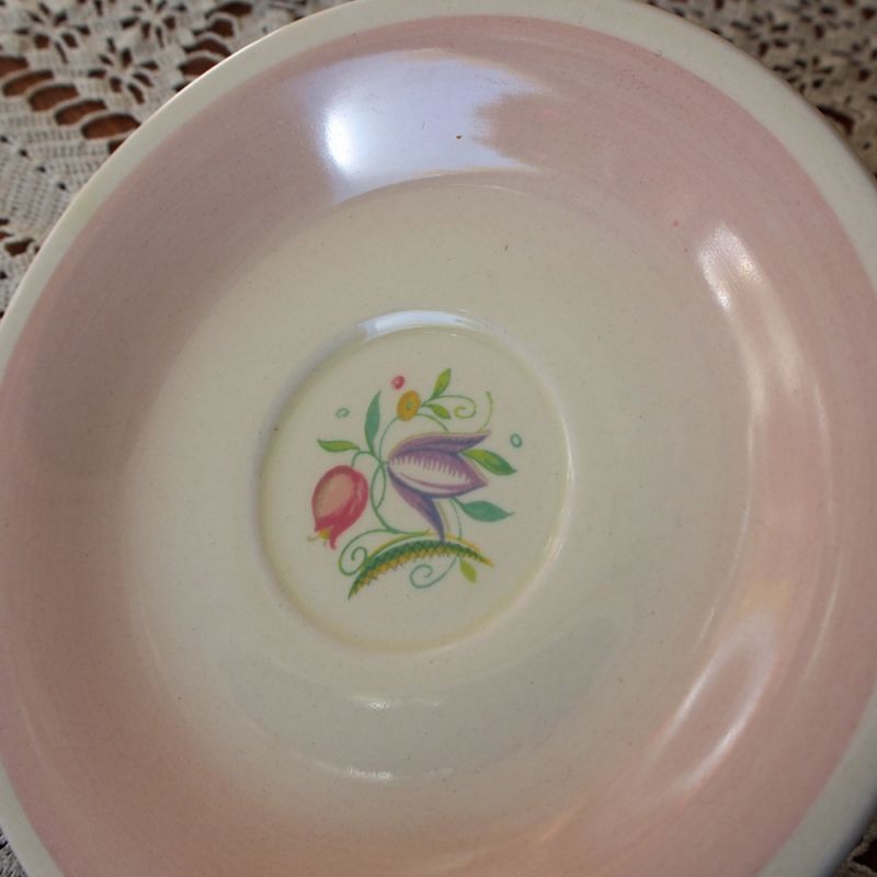 スージークーパー ドレスデンスプレイ カップ＆ソーサー ピンク