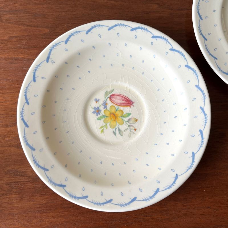 スージークーパー プランタン カップ＆ソーサー トリオ ブルー