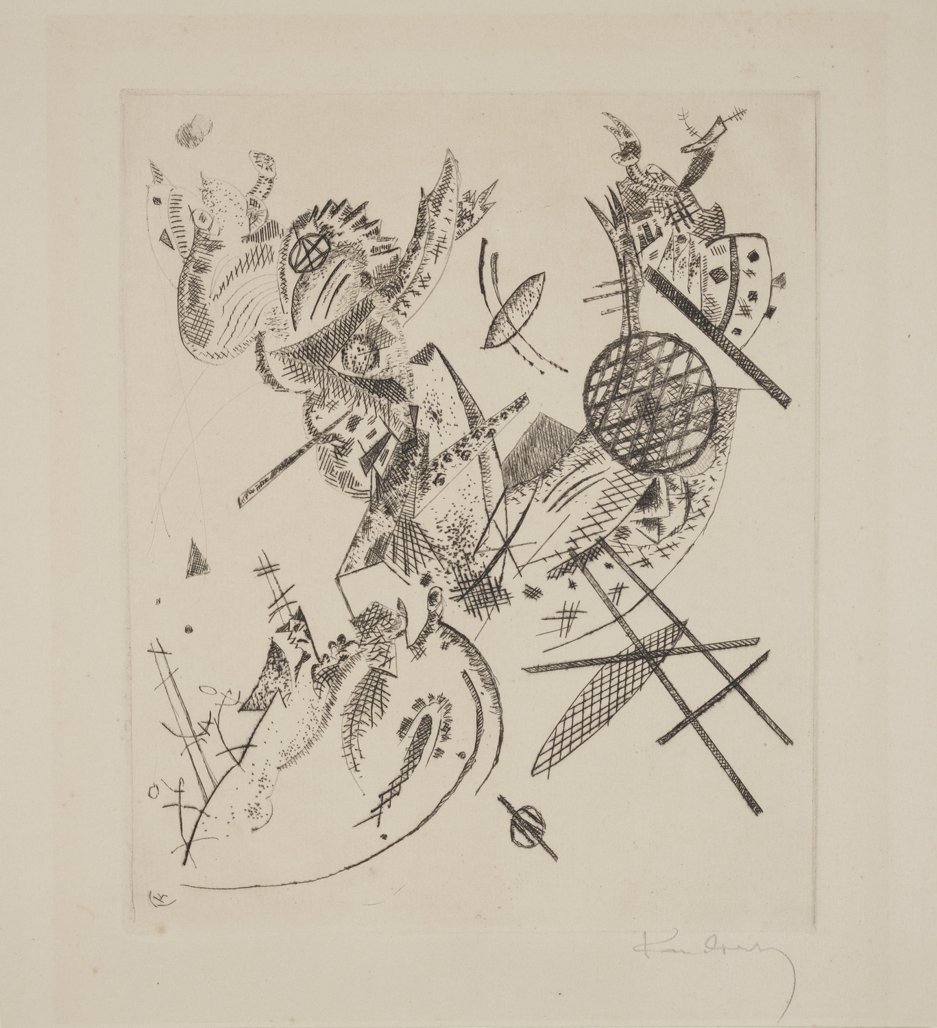 小さな世界』：Ⅻ|ワシリー・カンディンスキー |所蔵作品検索｜国立