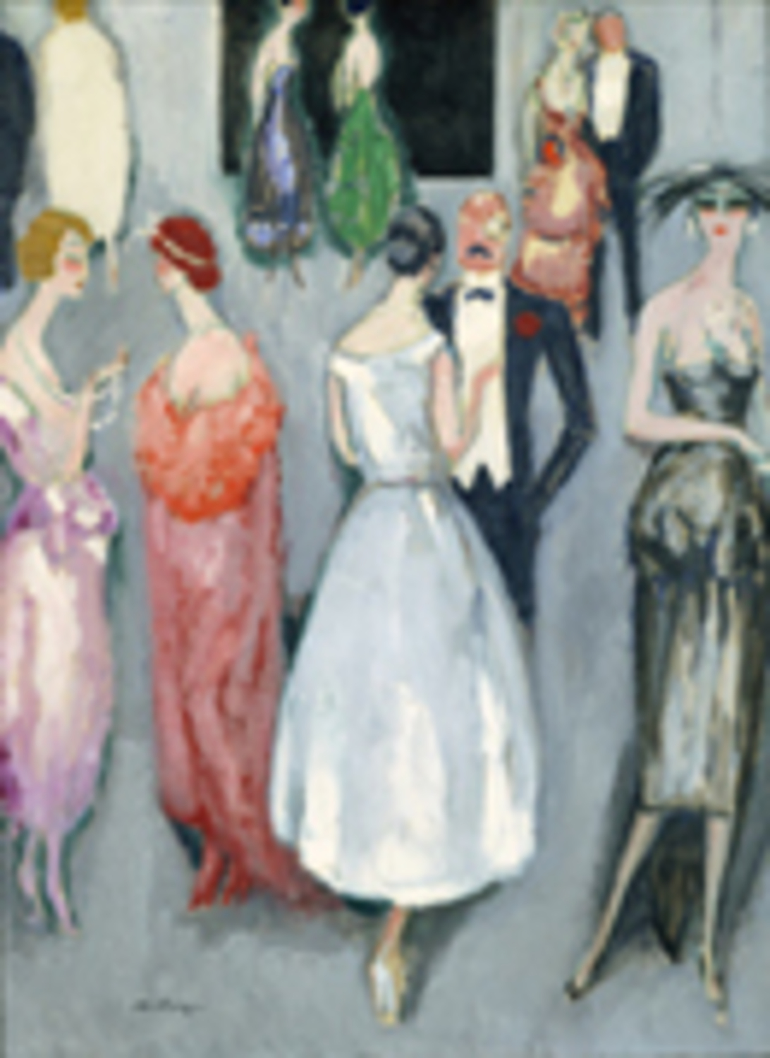 カジノのホール|キース・ヴァン・ドンゲン |所蔵作品検索｜国立西洋美術館