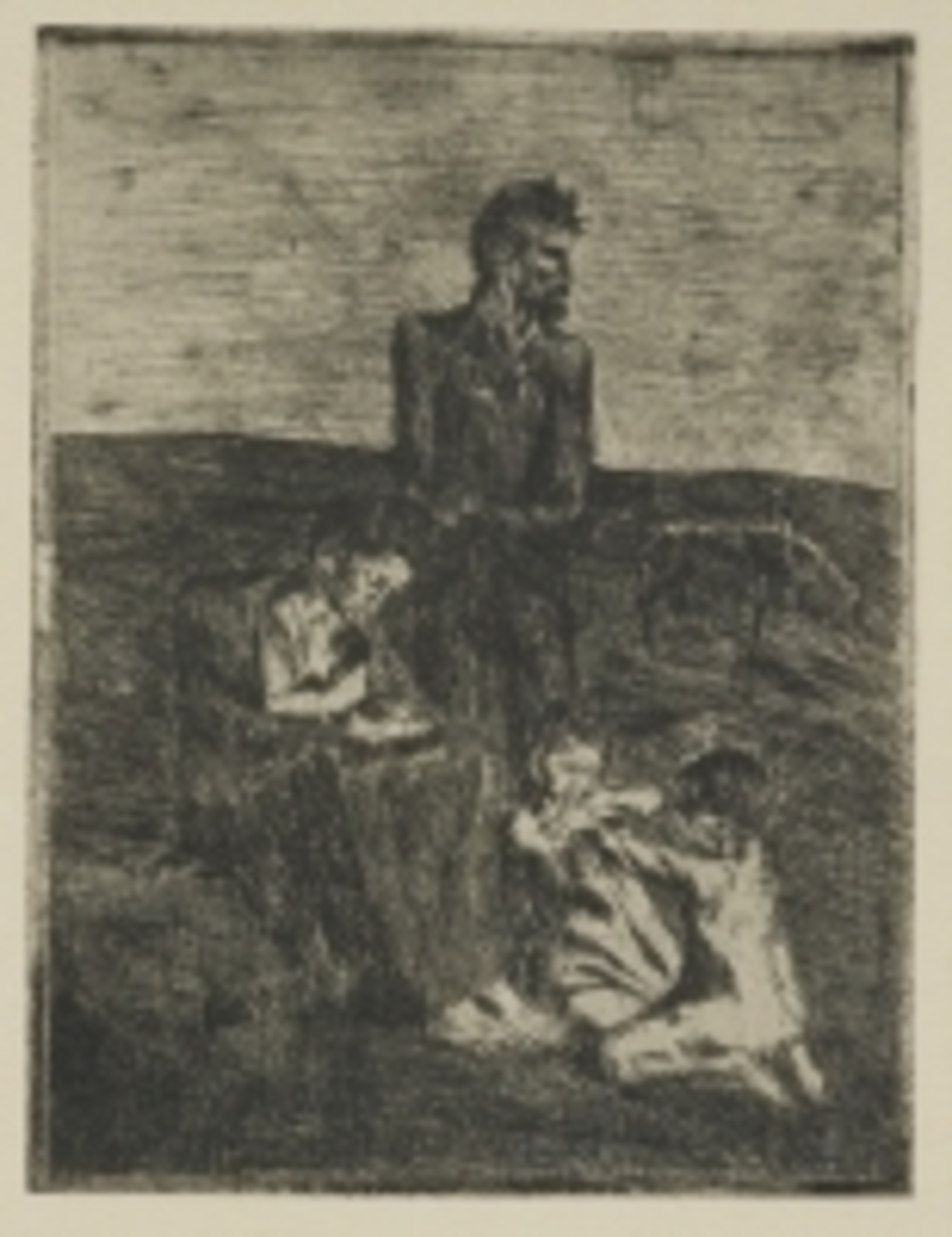 貧しき人々|パブロ・ピカソ |所蔵作品検索｜国立西洋美術館