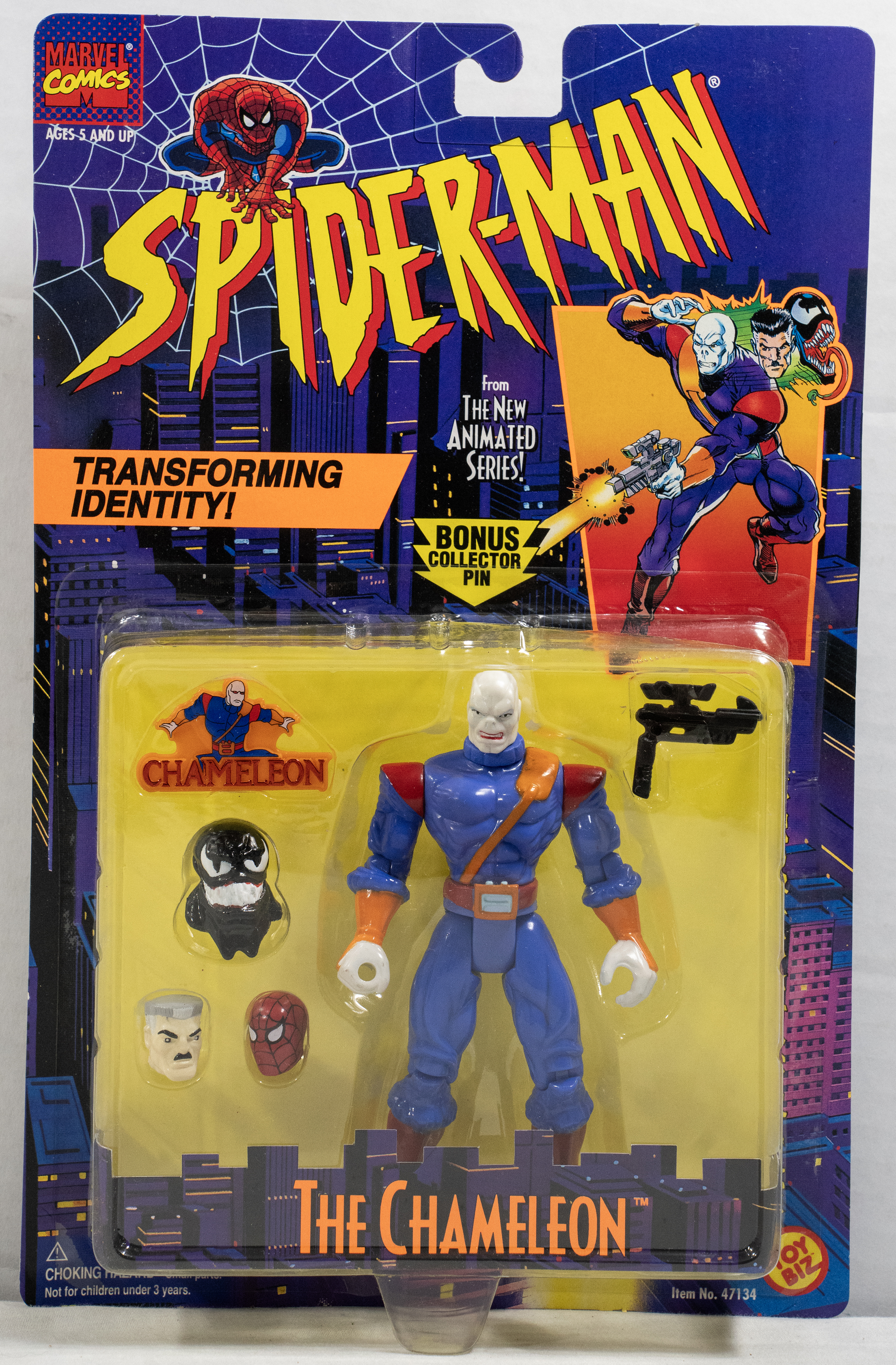 Spider-Man The Animated Series The Chameleon Action Figure Toy Biz