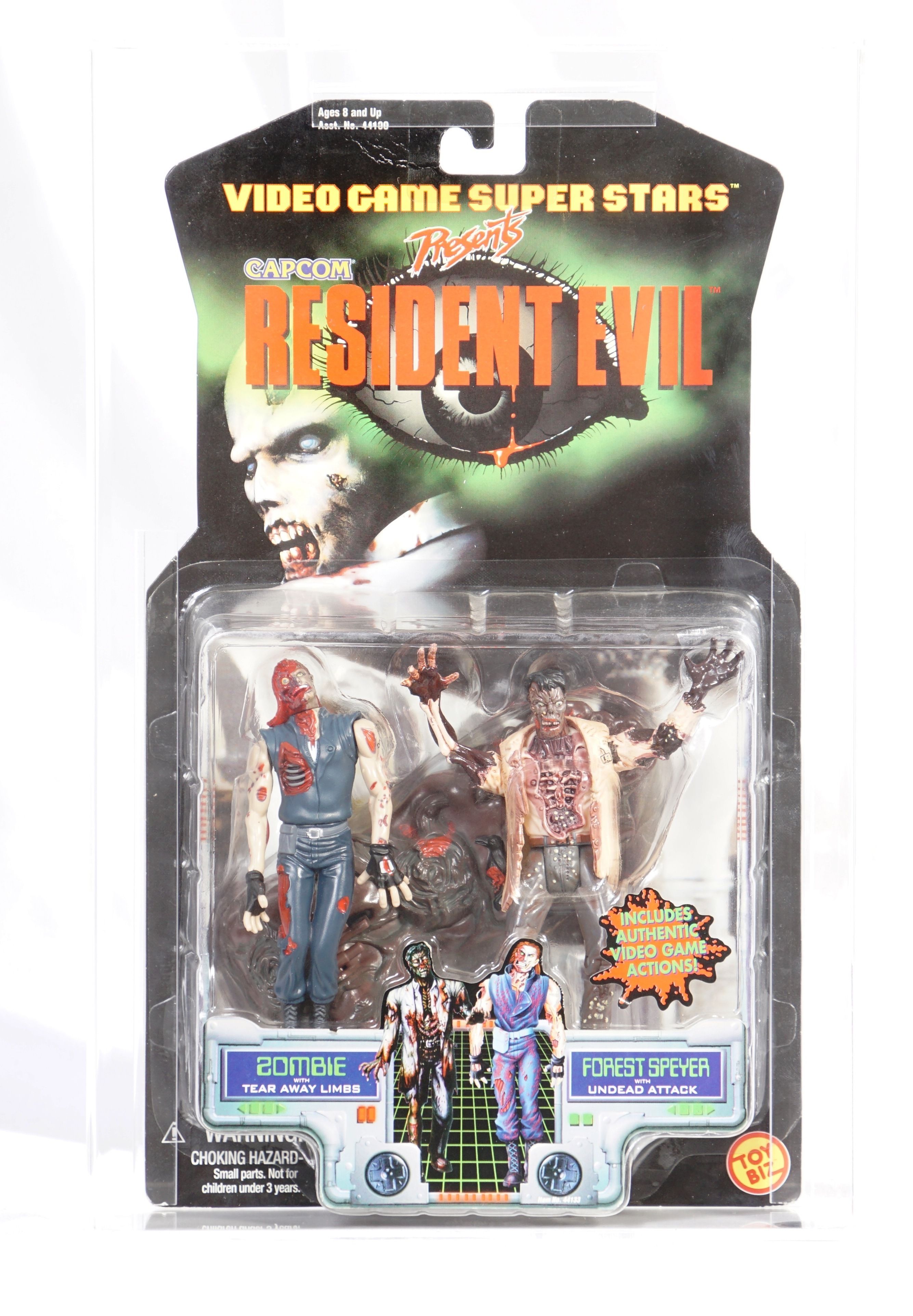 1998 Toy Biz / Capcom Resident Evil 2-Pack Carded Action Figures