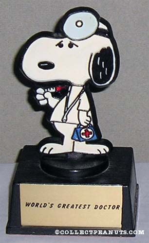 Peanuts Aviva Professions Trophies | CollectPeanuts.com