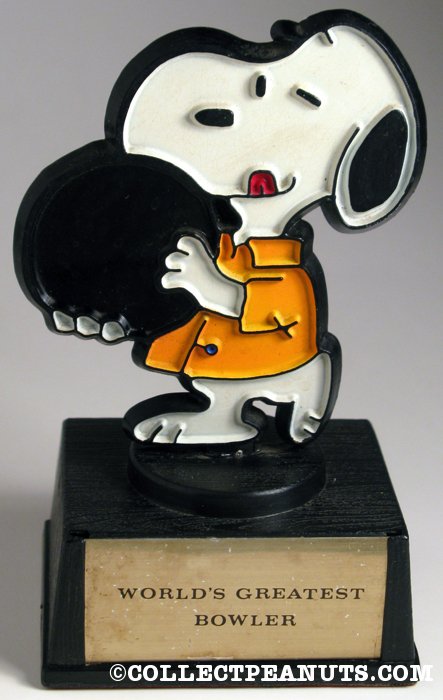 スヌーピートロフィー AVIVA SNOOPY スヌーピー メッセージトロフィー