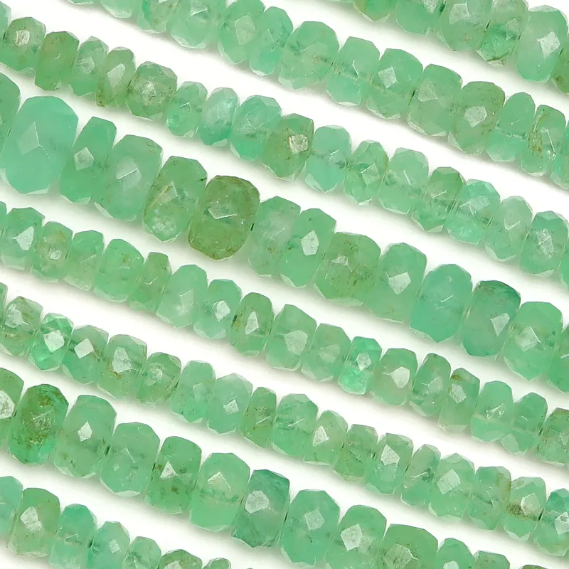 コロンビア産 エメラルド ボタンカット 2～5mm【1連販売】 | 天然石