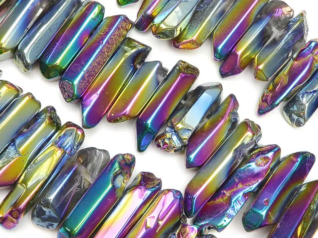 レーザークリスタル 14～29mm［メタリックレインボーカラー］【1連販売