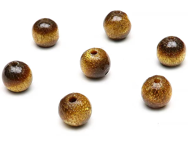 粒販売】ゴールドコーラル（金珊瑚）丸玉 6mm【12粒販売】 | 天然石