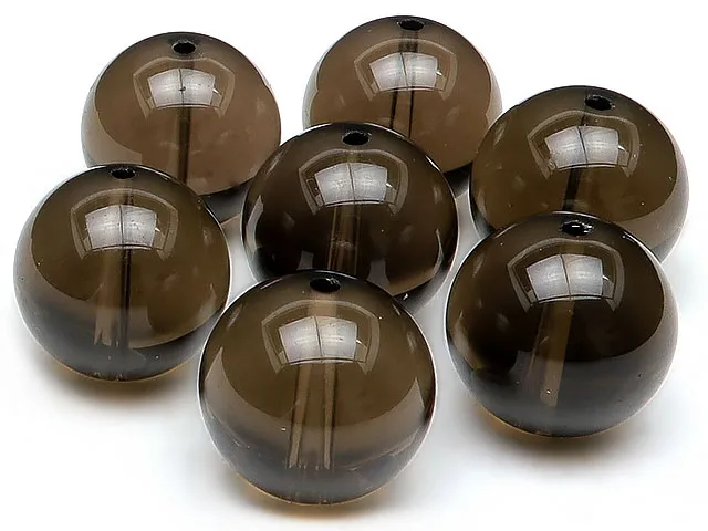 粒販売】スモーキークォーツ 丸玉 14mm【5粒販売】 | 天然石専門店