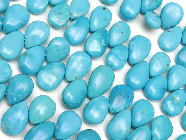 アリゾナ産 スリーピングビューティーターコイズ ペアシェイプ 8～11mm