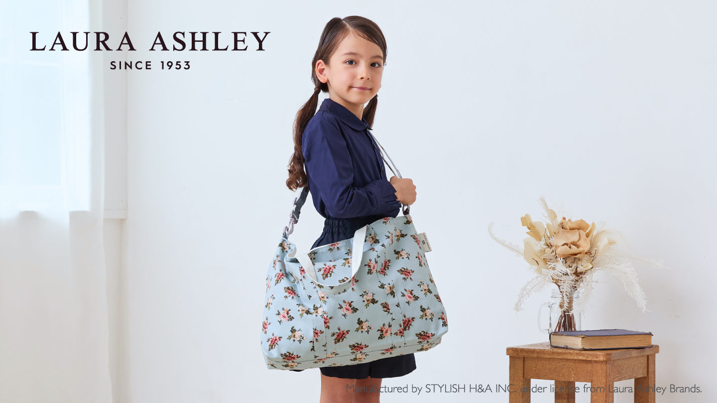 LAURA ASHLEY レッスンバッグ・プールバッグ — COLORFUL CANDY STYLE