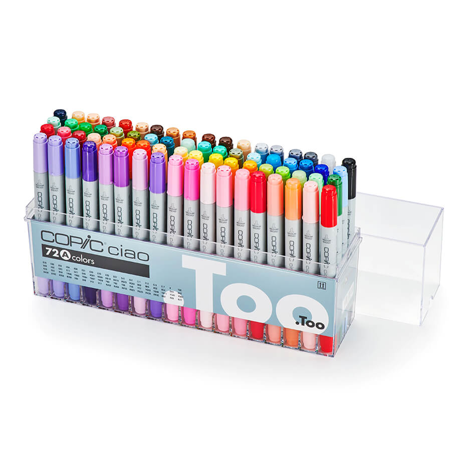 コピックチャオ 72色セットA - コピック公式サイト