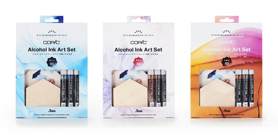 コピックアルコールインクアートセット 発売中！ - コピック公式サイト