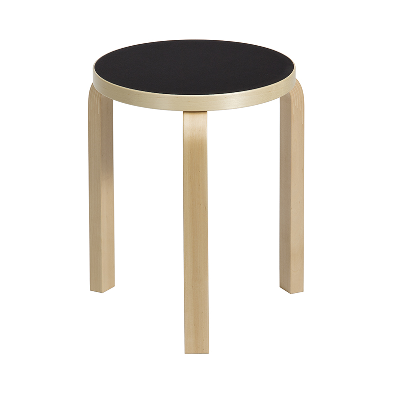 ARTEK（アルテック）スツール60 バーチ / ホワイト ラミネート｜Alvar