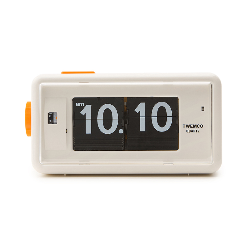 TWEMCO（トゥエンコ）AL-30 フリップクロック ホワイト｜5%point | THE