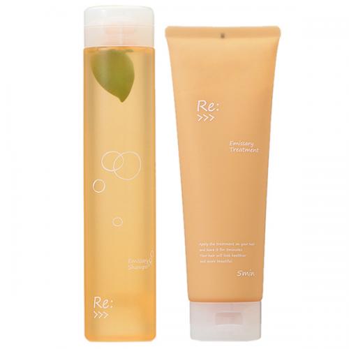 セット】 アジュバン ADJUVANT リ：エミサリー シャンプー 300mL +