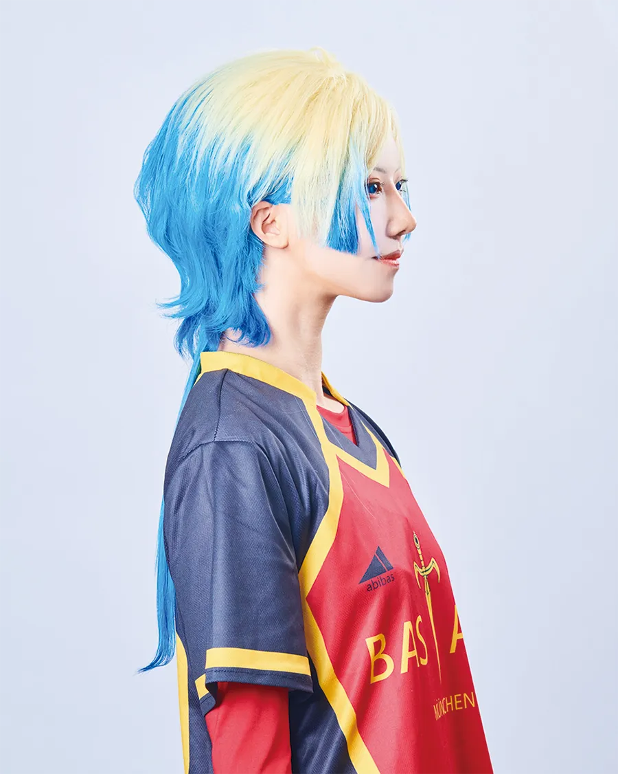 ブルーロック】カイザー風コスプレウィッグの作り方！キャラウィッグと